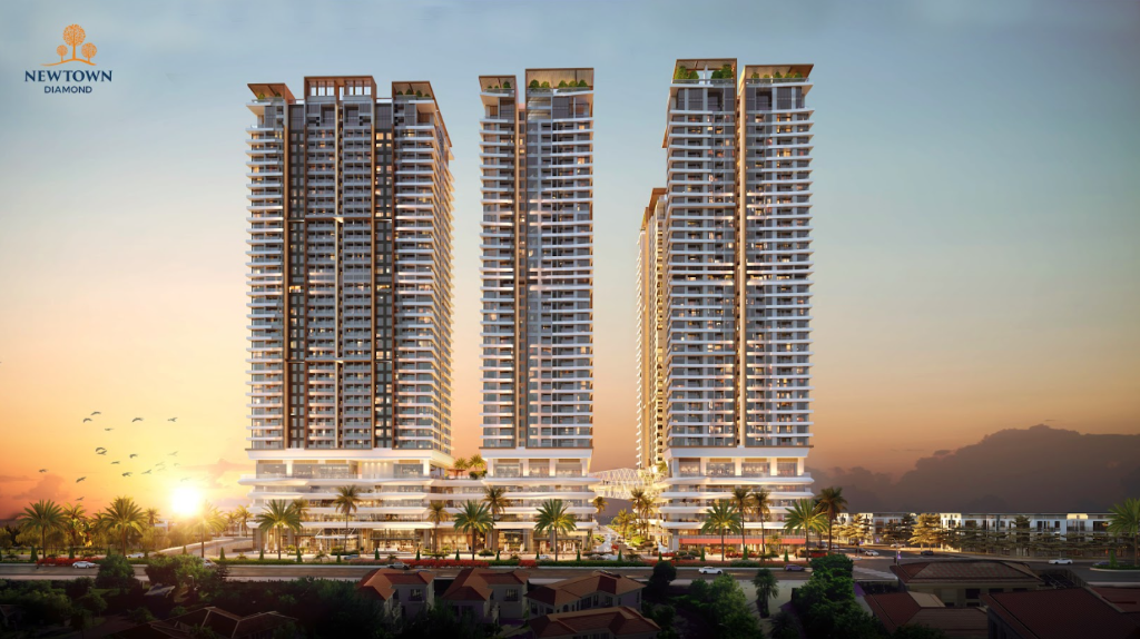 Bán căn 2PN Newtown Diamond, Tòa R, sở hữu lâu dài ngay tại TT Đà Nẵng, CK đến 12%, giá 6 tỷ